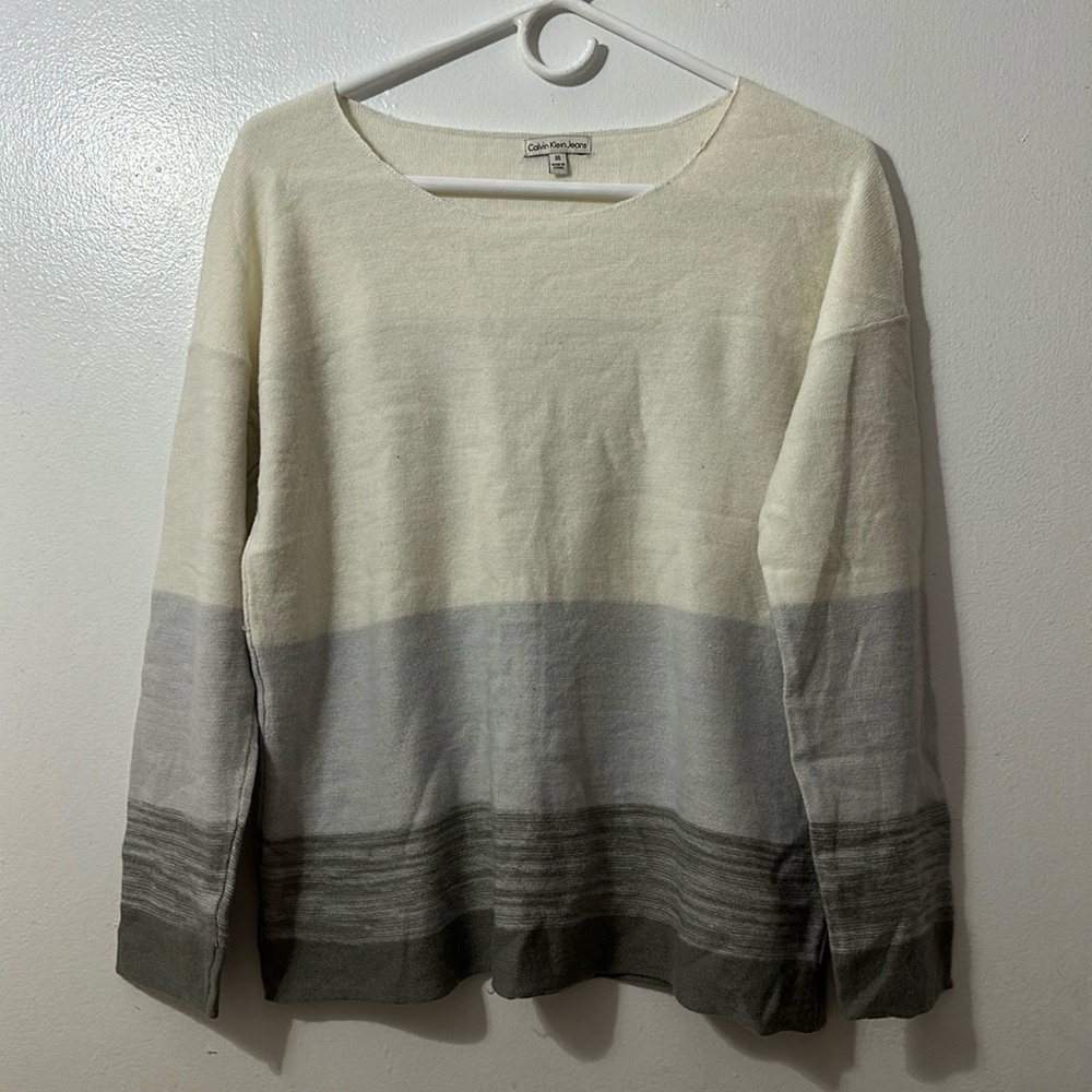 Calvin Klein striped sweater